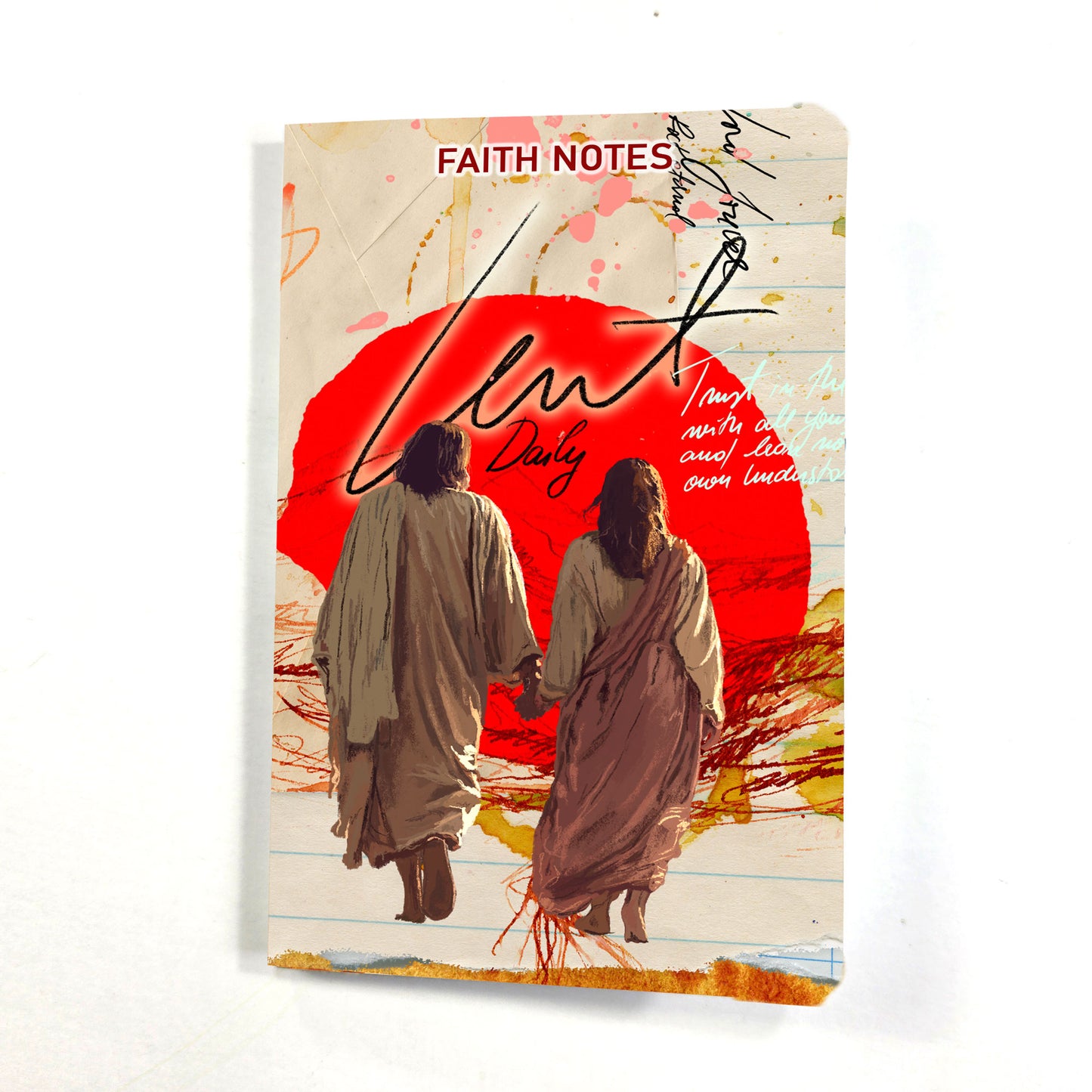 **DAILY READINGS FOR LENT kit ** for Bible Journaling - Faith Notes series