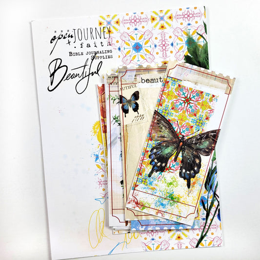 Beautiful ADD ON kit - Journaling tickets