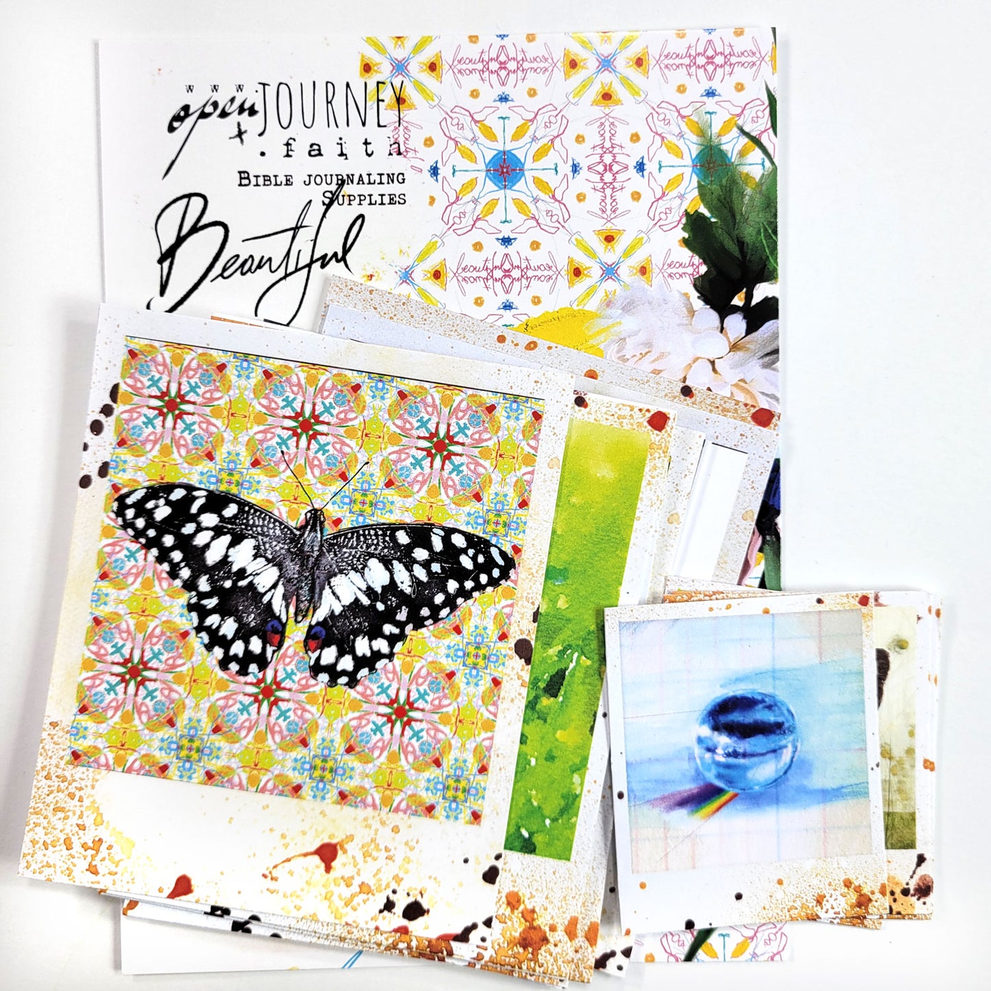 Beautiful ADD ON - Polaroid images and blank frames