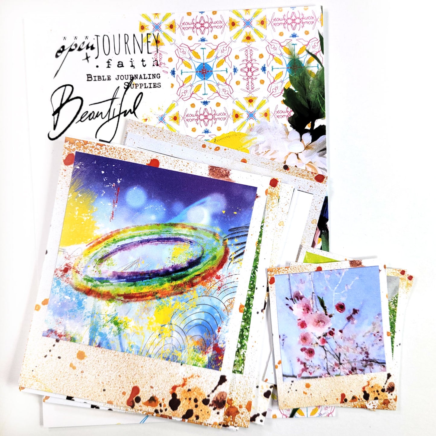 Beautiful ADD ON - Polaroid images and blank frames