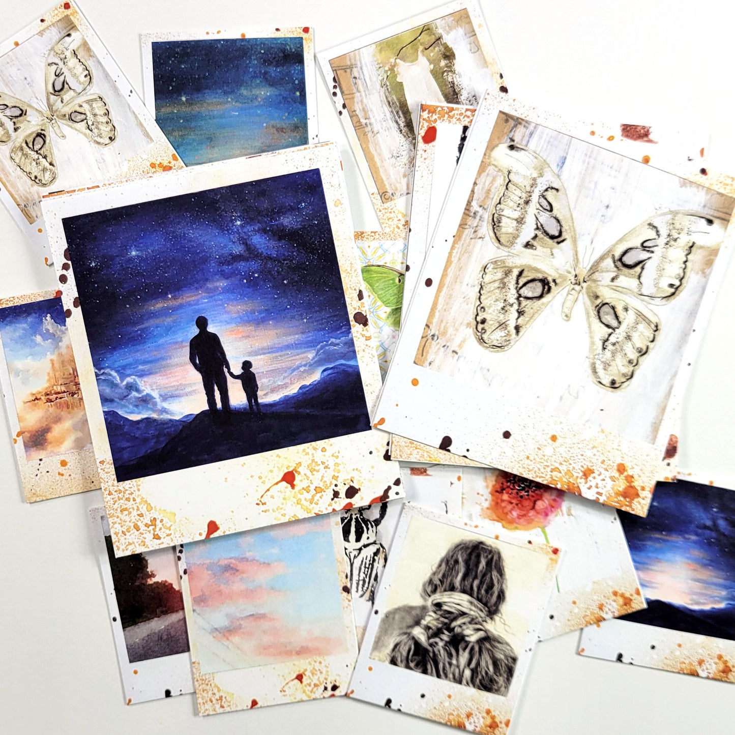 Beautiful 2 Purpose and Beauty kit ADD ON - Polaroid images and blank frames