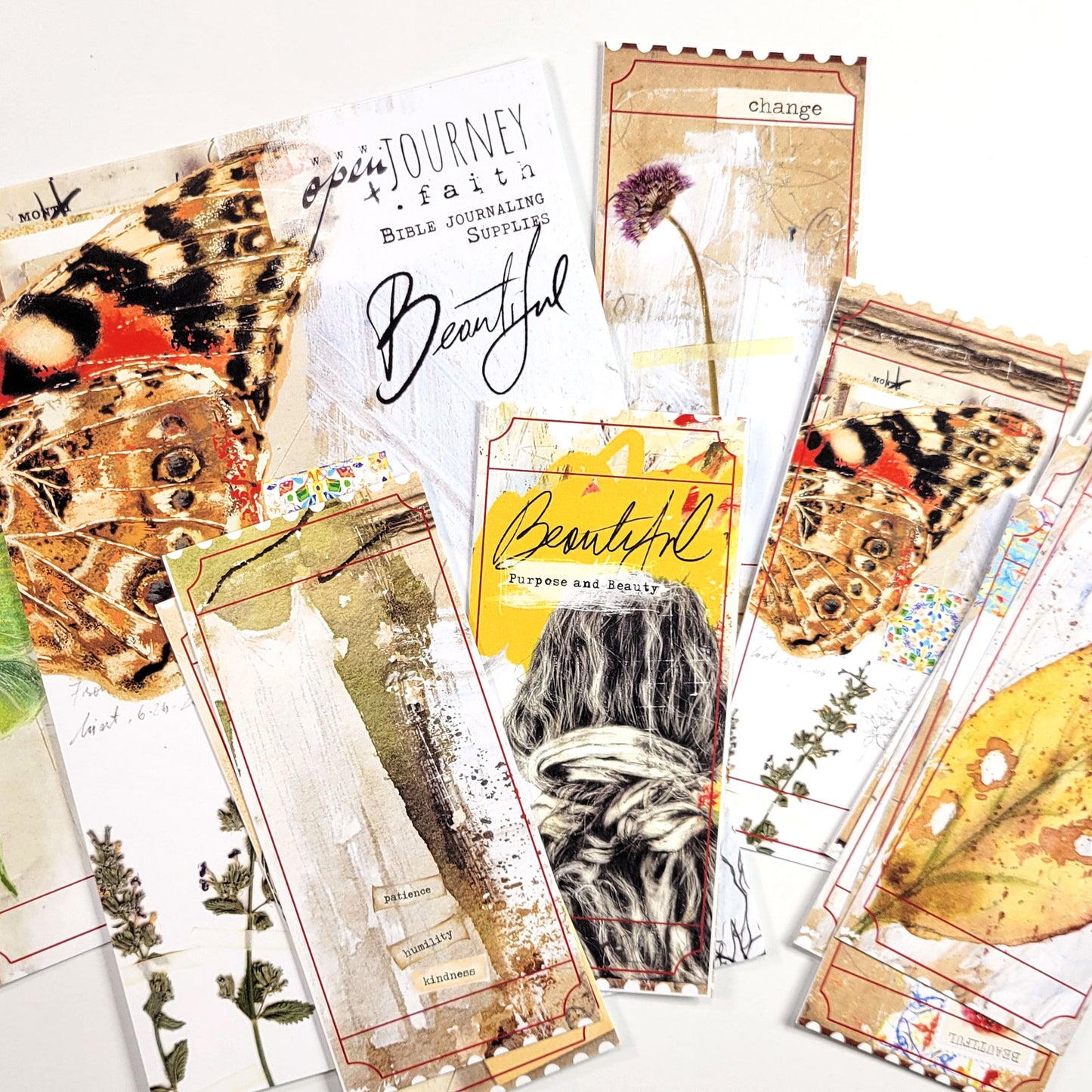Beautiful 2 - Purpose and Beauty ADD ON kit - Journaling tickets