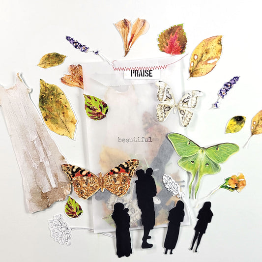 Beautiful 2 ADD ON kit - Journaling die cuts