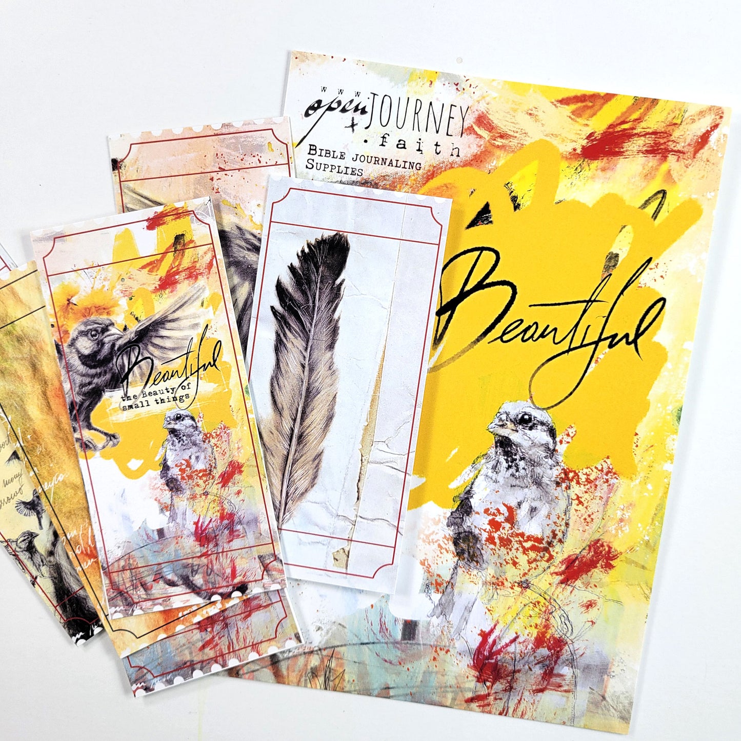 Beautiful 3 - Beauty of Small Things ADD ON kit - Journaling tickets