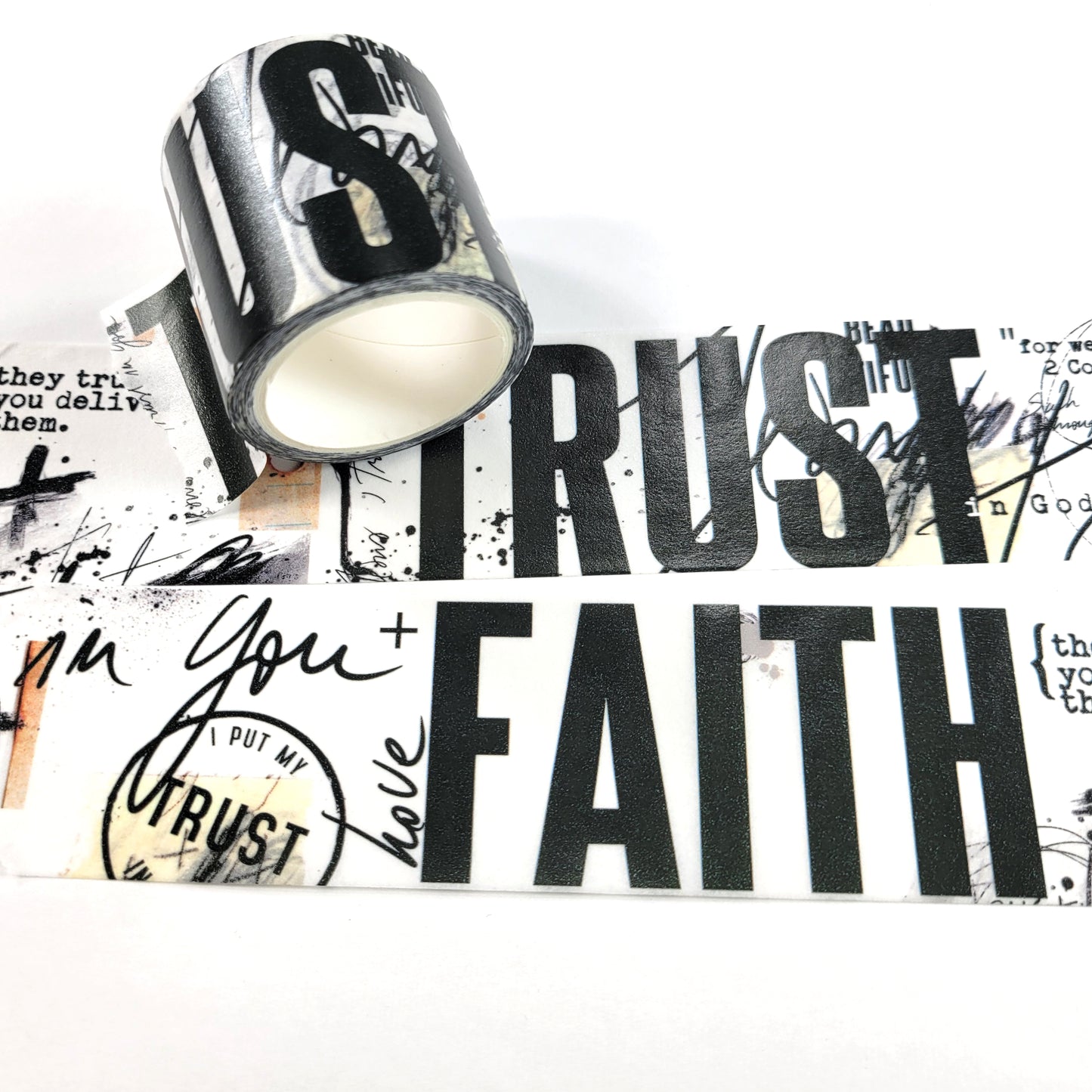 Trust and Faith- WIDE washi tape