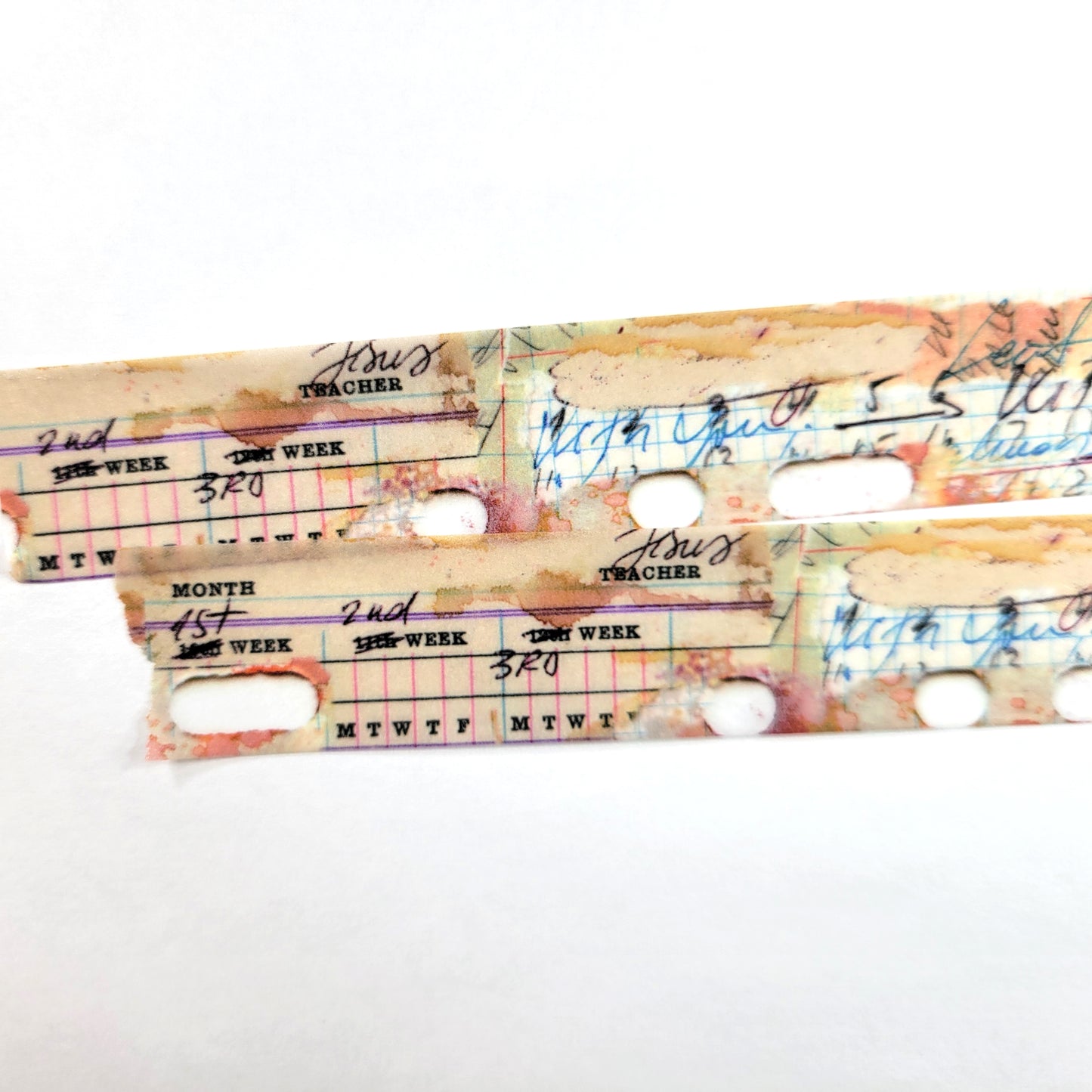 Mix Media Lent Journaling Washi tape