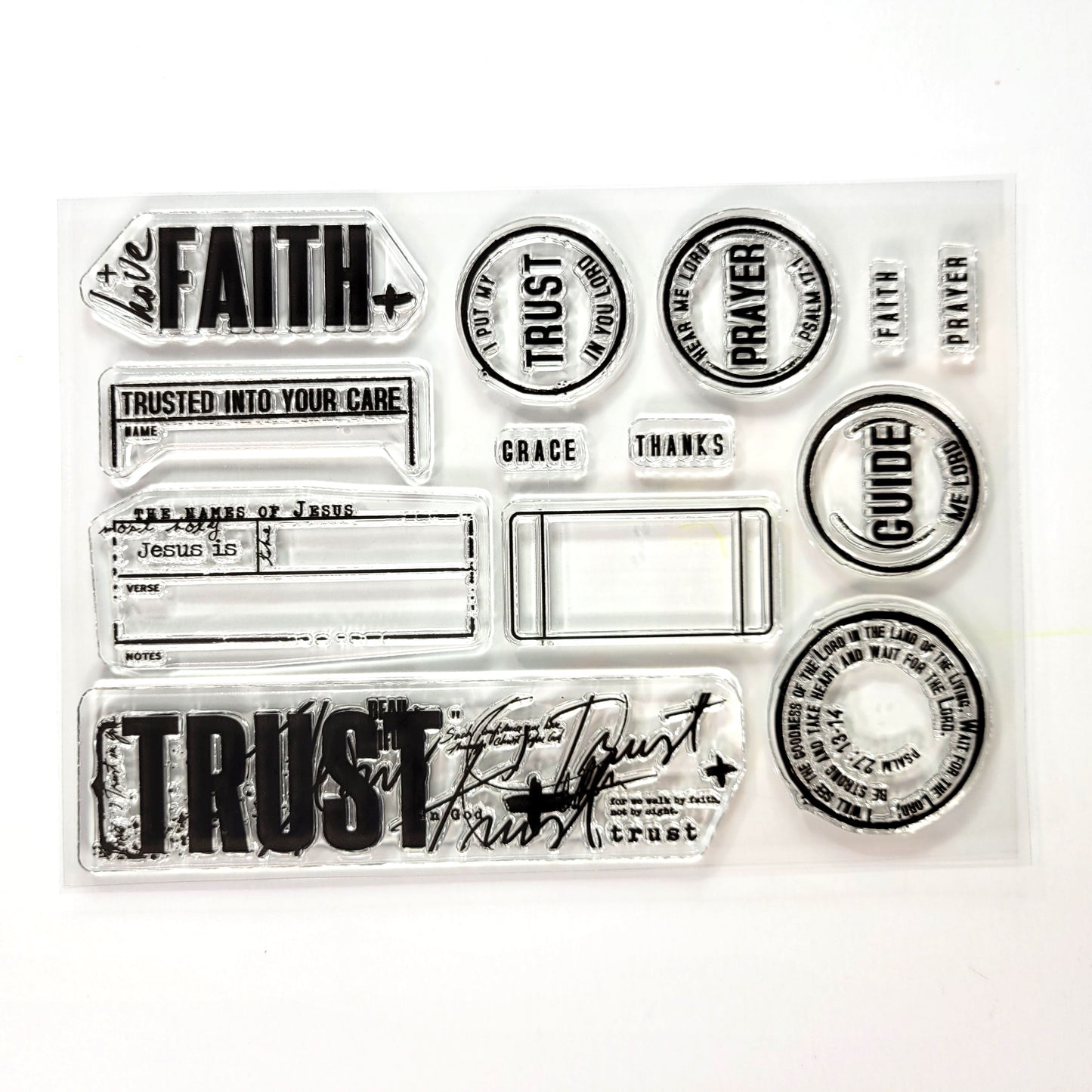 Beautiful Trust stamp set - kit elements