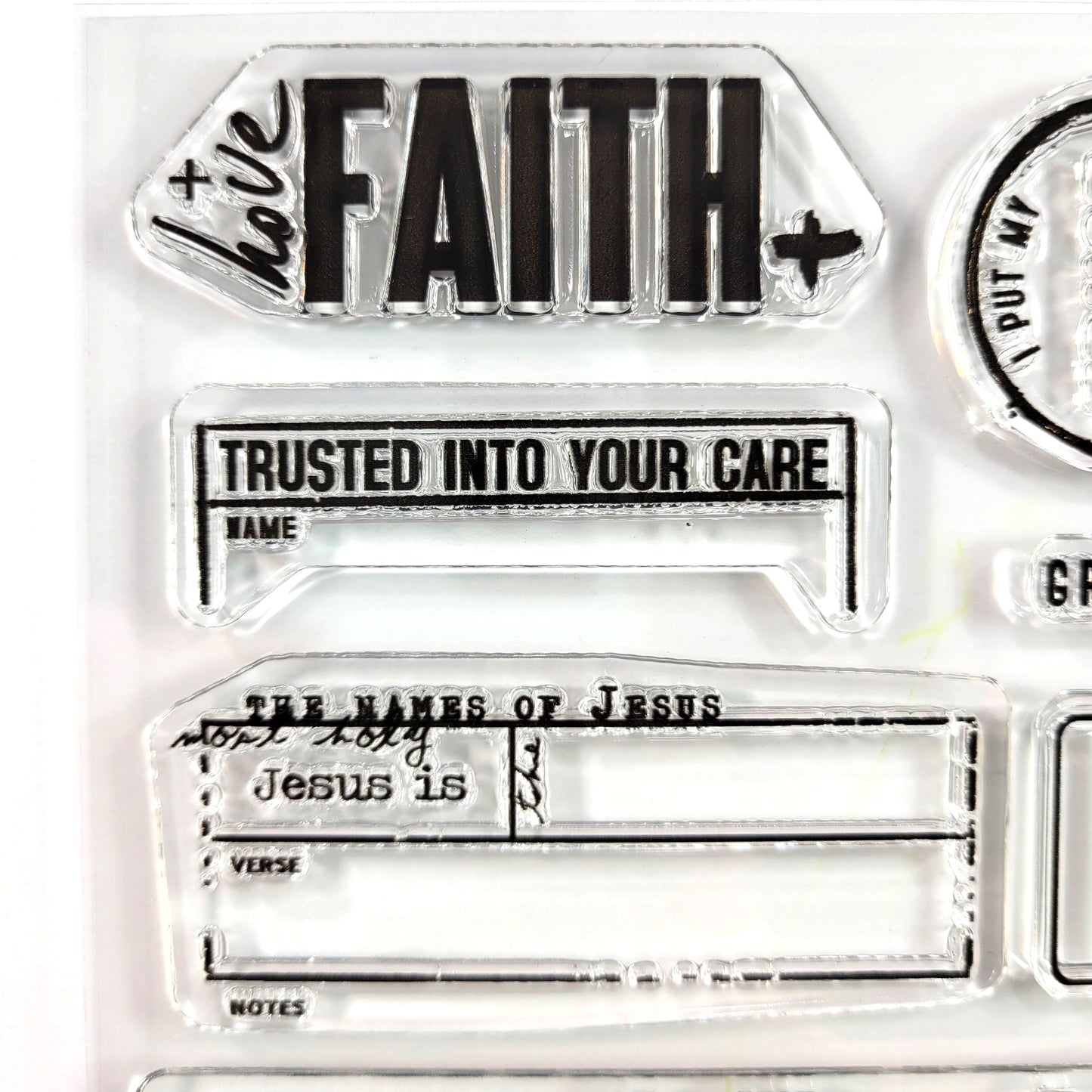 Beautiful Trust stamp set - kit elements