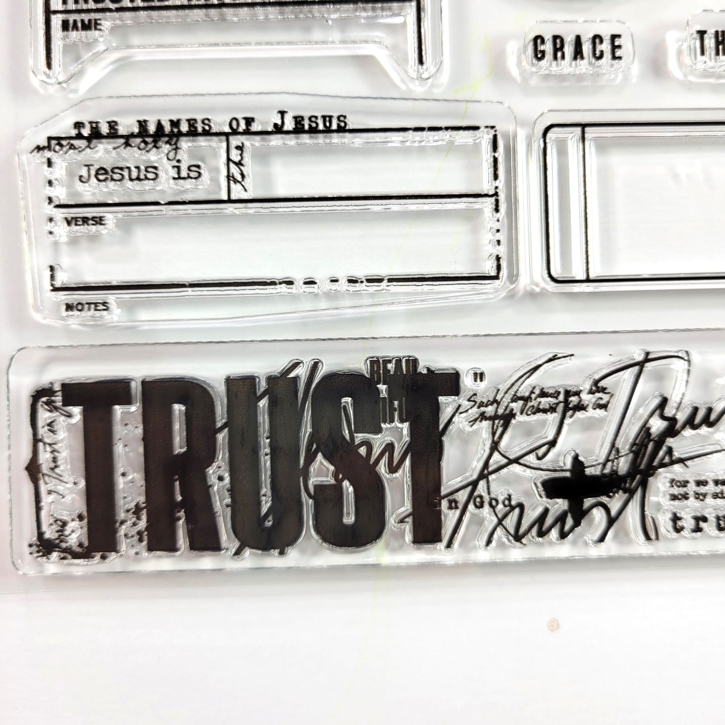 Beautiful Trust stamp set - kit elements