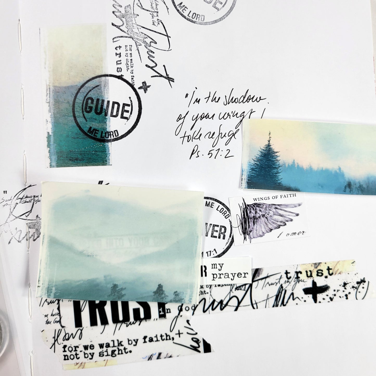Journaling Landscapes sticker sheets