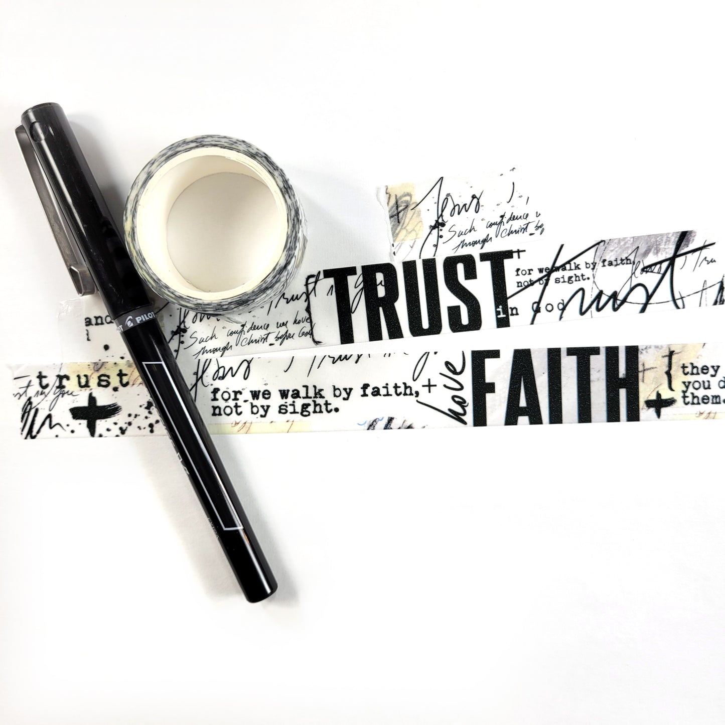 Trust and Faith- washi tape