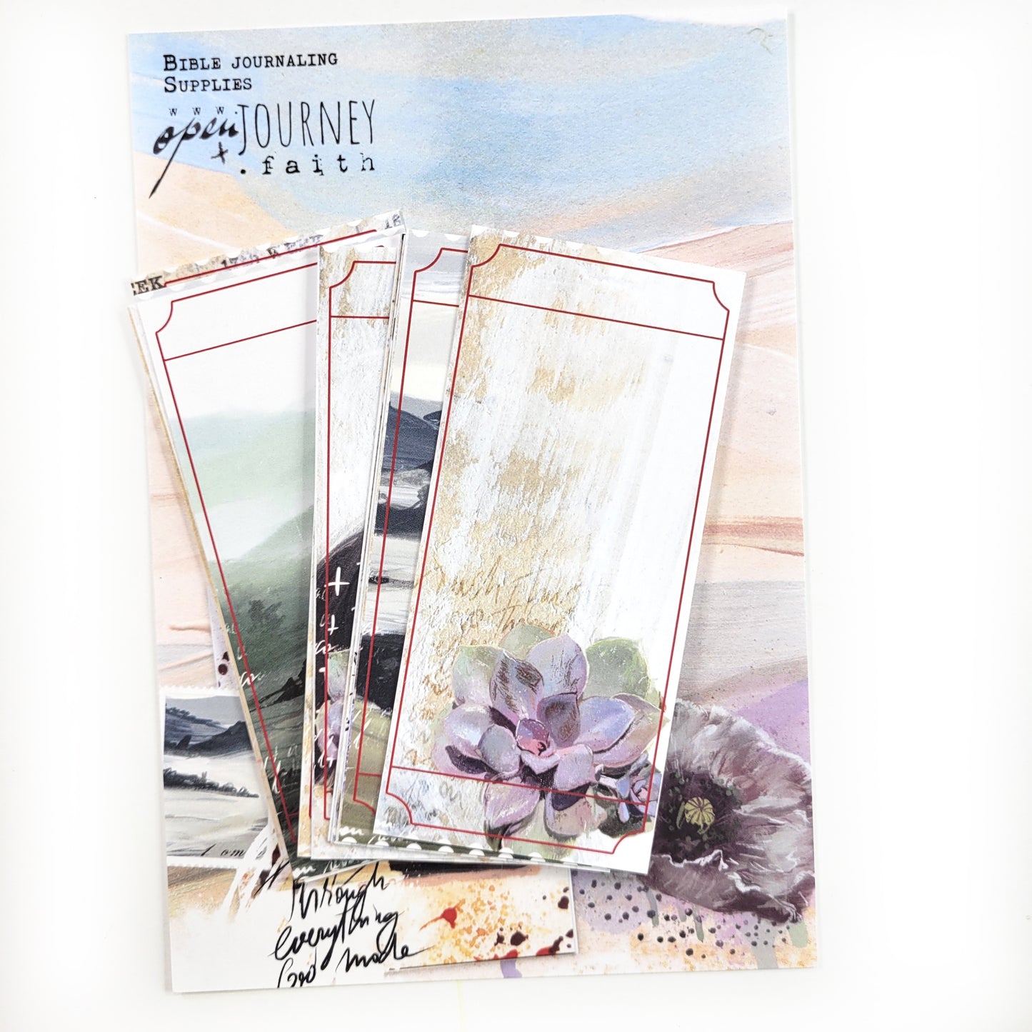 Beautiful 5 TRUST ADD ON kit - Journaling tickets