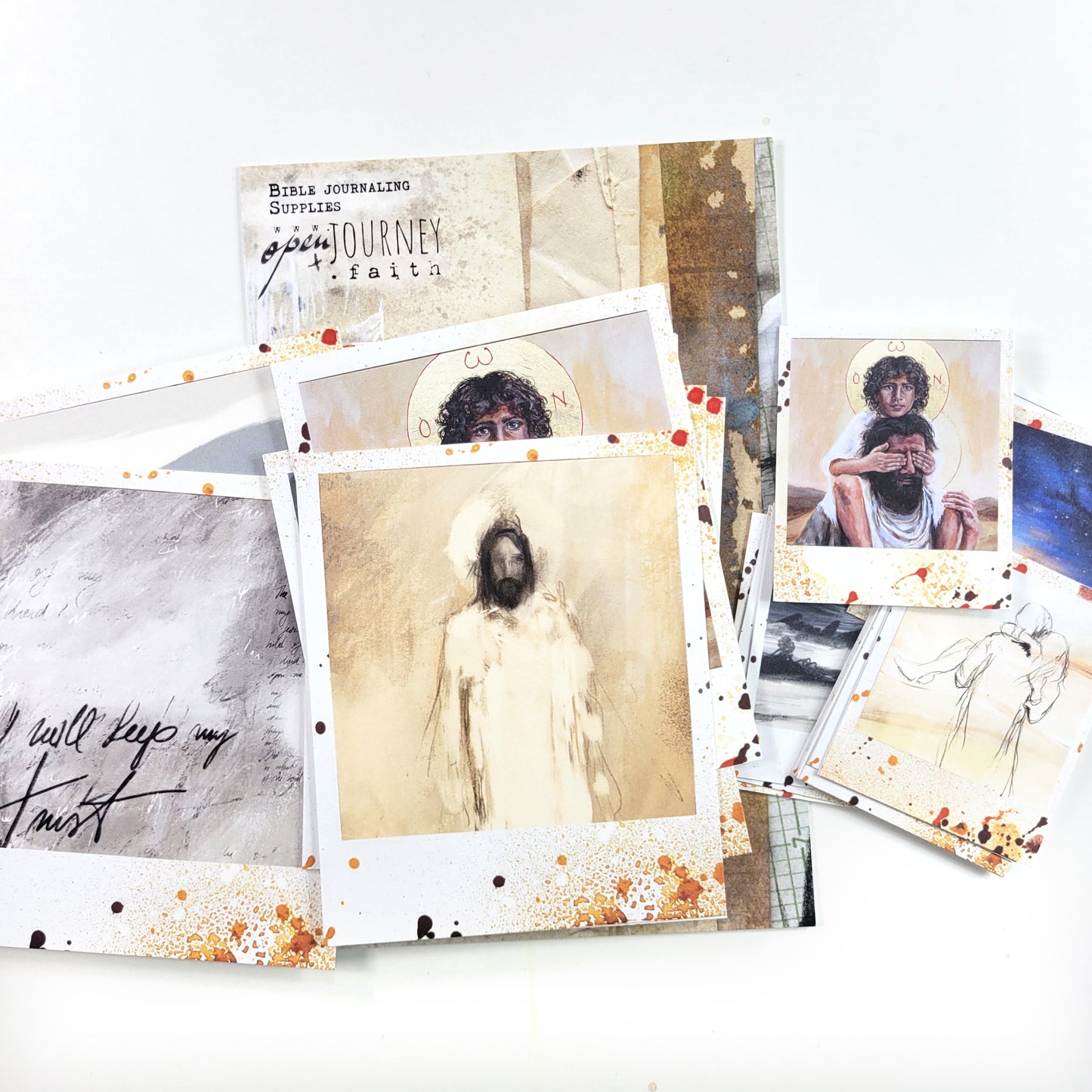 Beautiful 5 TRUST, Polaroid images and blank frames - kit ADD ON