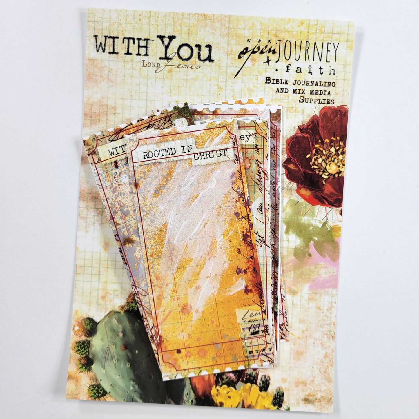 Journaling Tickets- from With You Lent kit