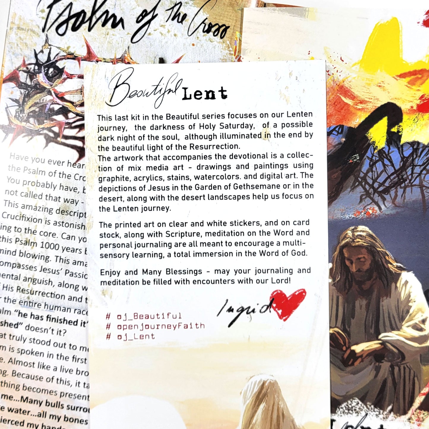 Beautiful - LENT kit for Bible Journaling