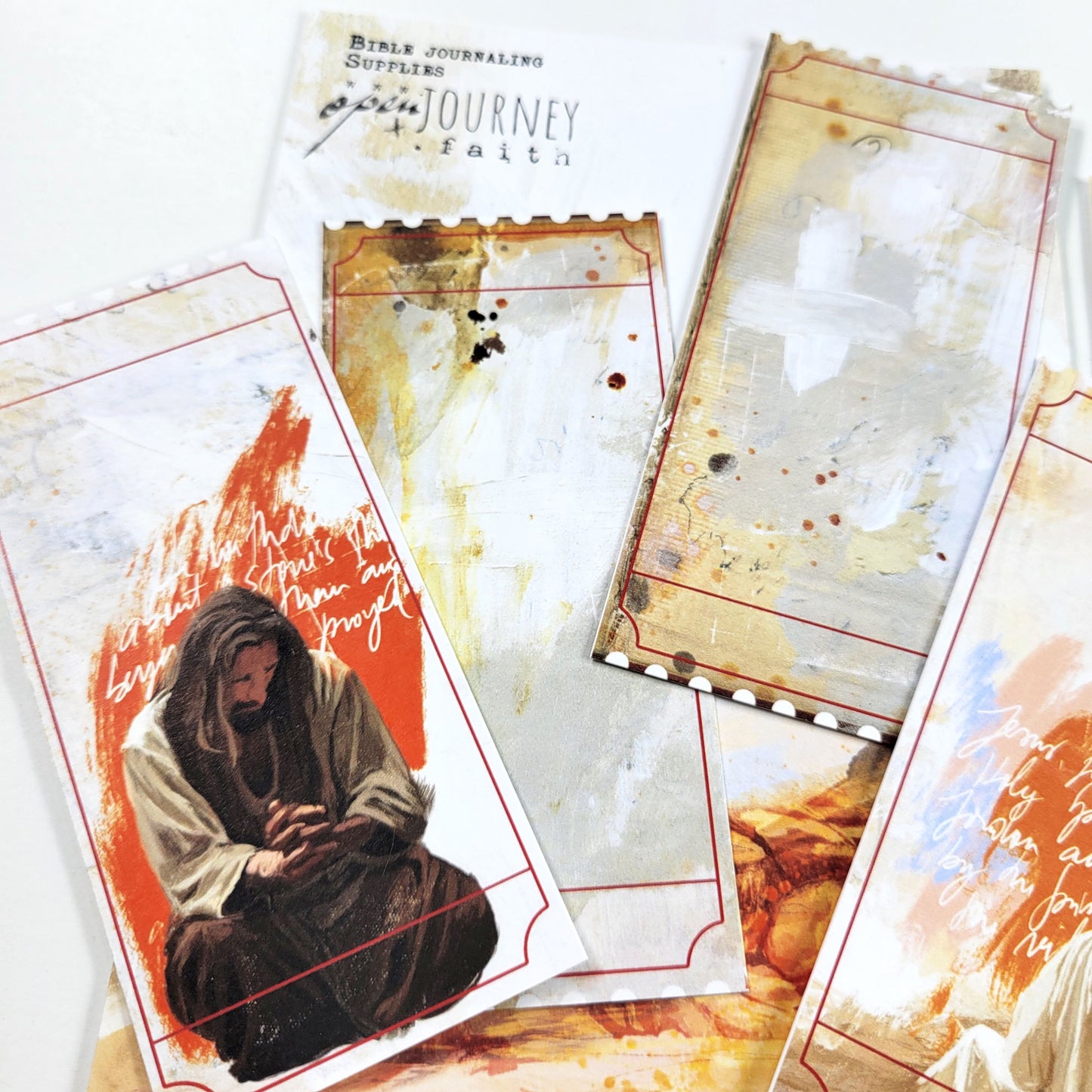 Beautiful 6 LENT ADD ON kit - Journaling tickets