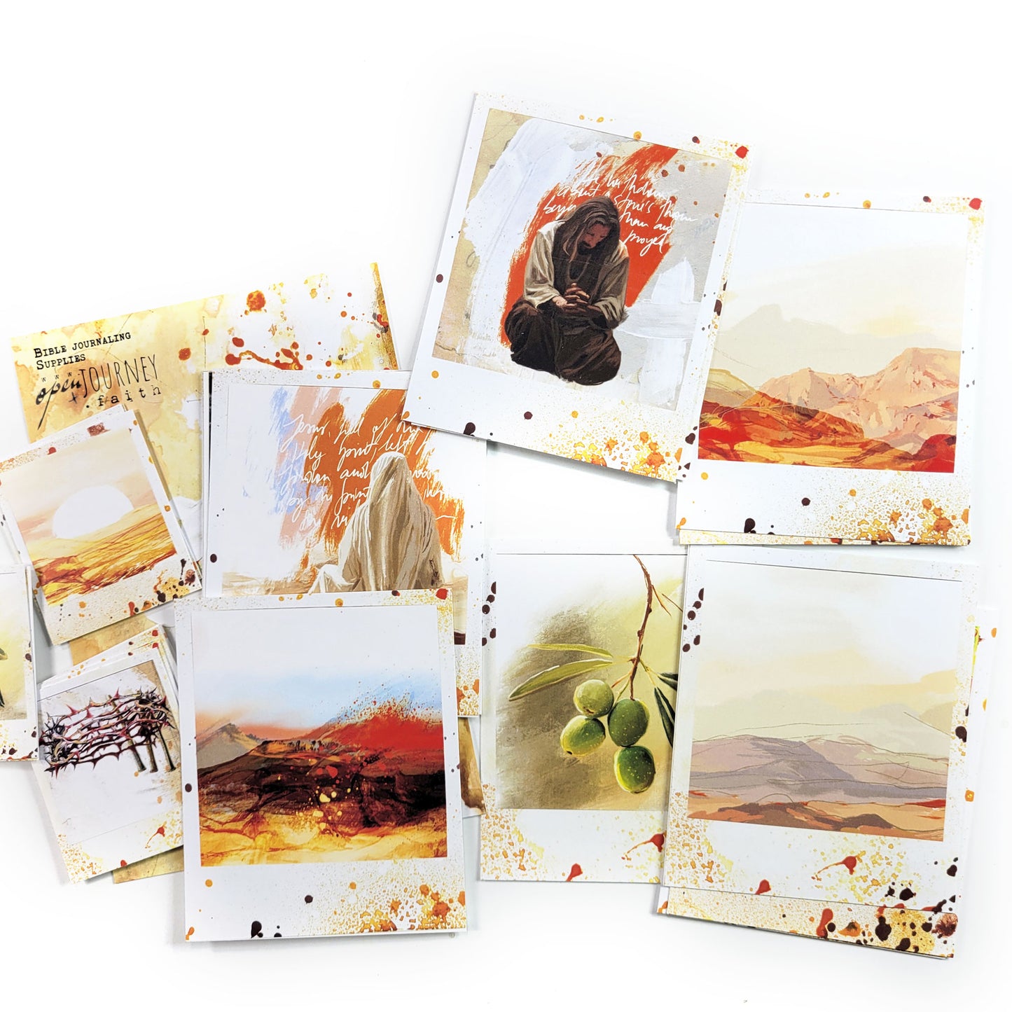 Beautiful 6 LENT Add on kit, Polaroid images and blank frames