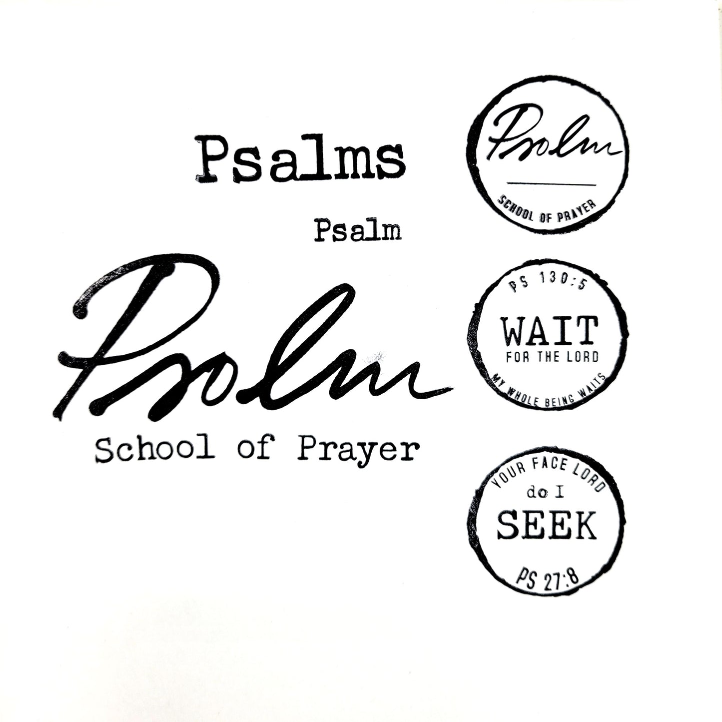 Psalms Stamp Set