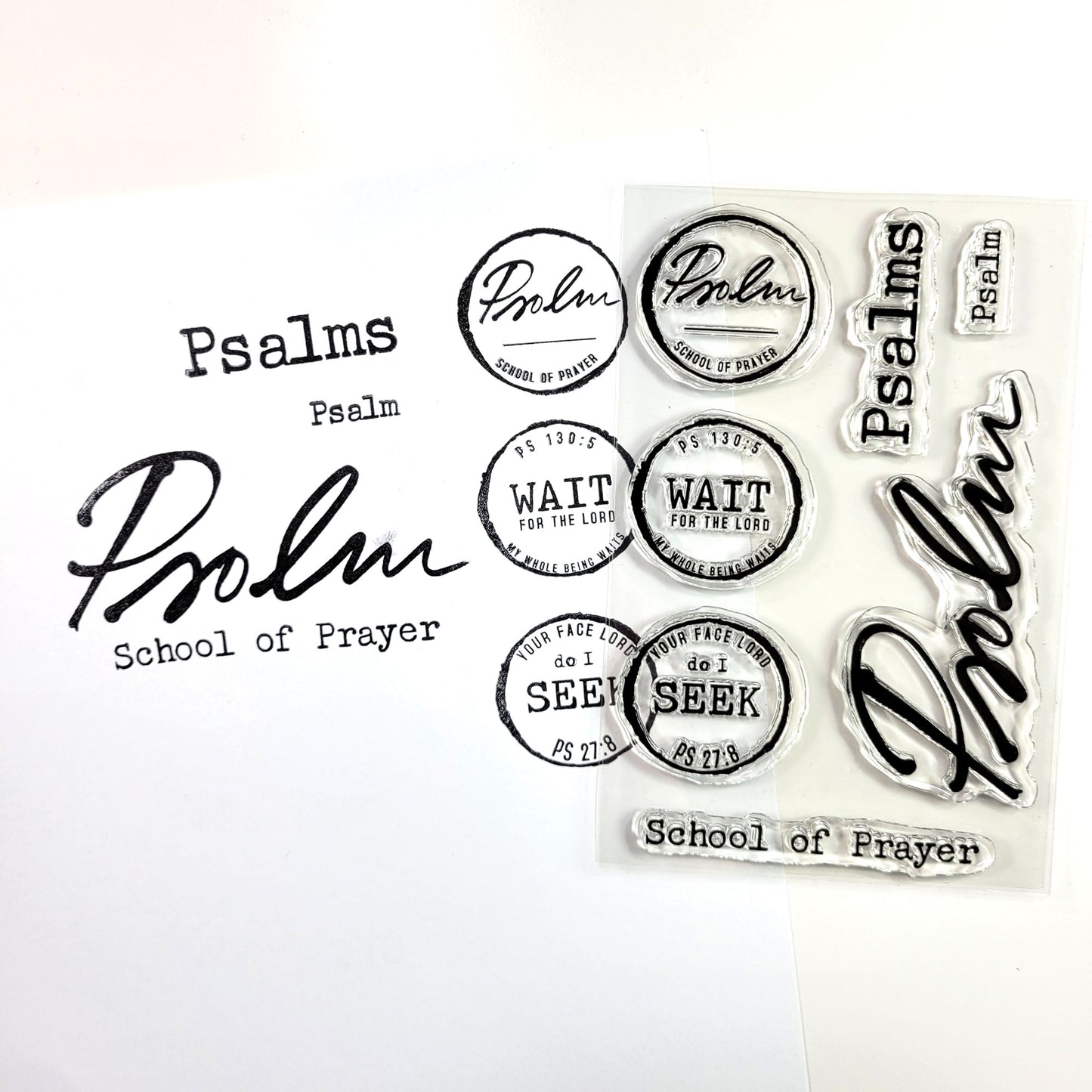 Psalms Stamp Set