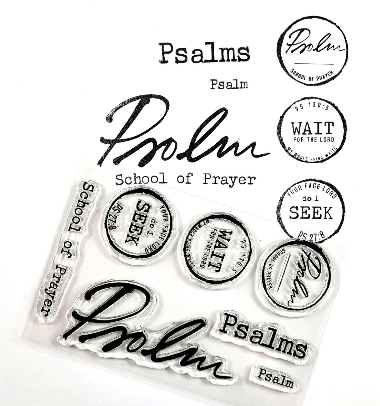 Psalms  Stamp Set