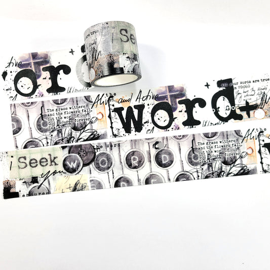 Word of God 2- WIDE washi tape