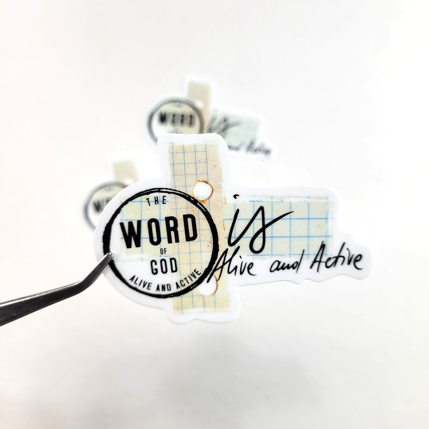 The Word is Alive- faith sticker
