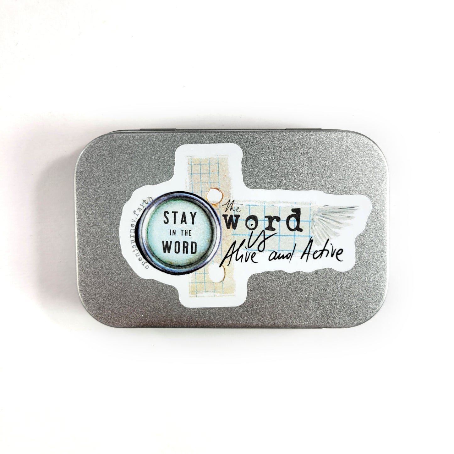 Word of God ADD ON - Bible Verse Tin Box
