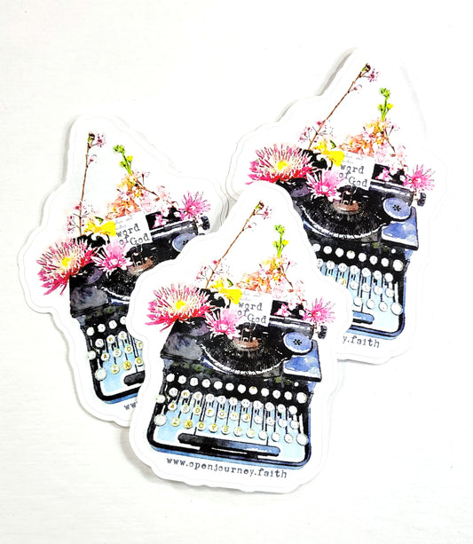 Word of God - faith sticker