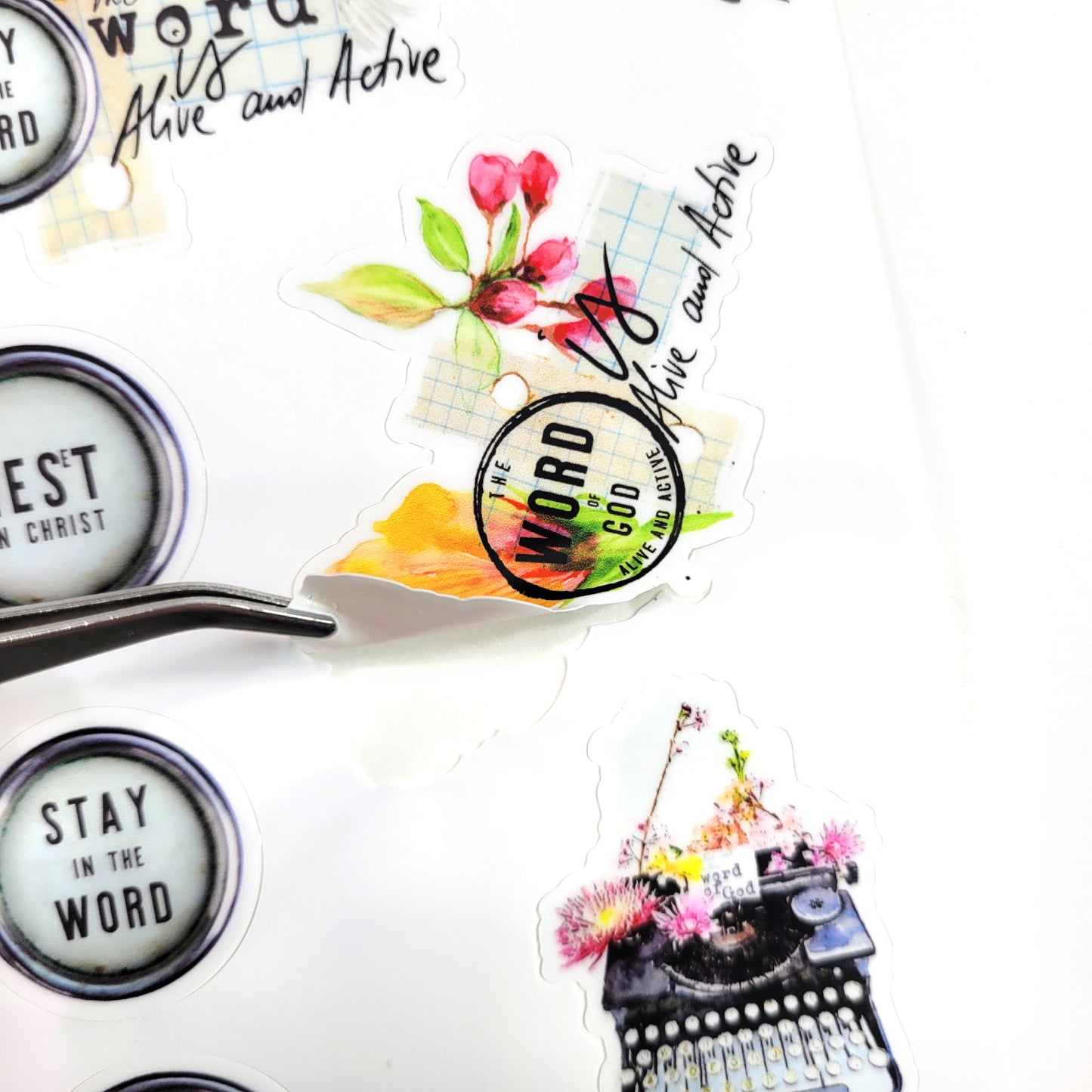 Take 4- faith sticker sheet