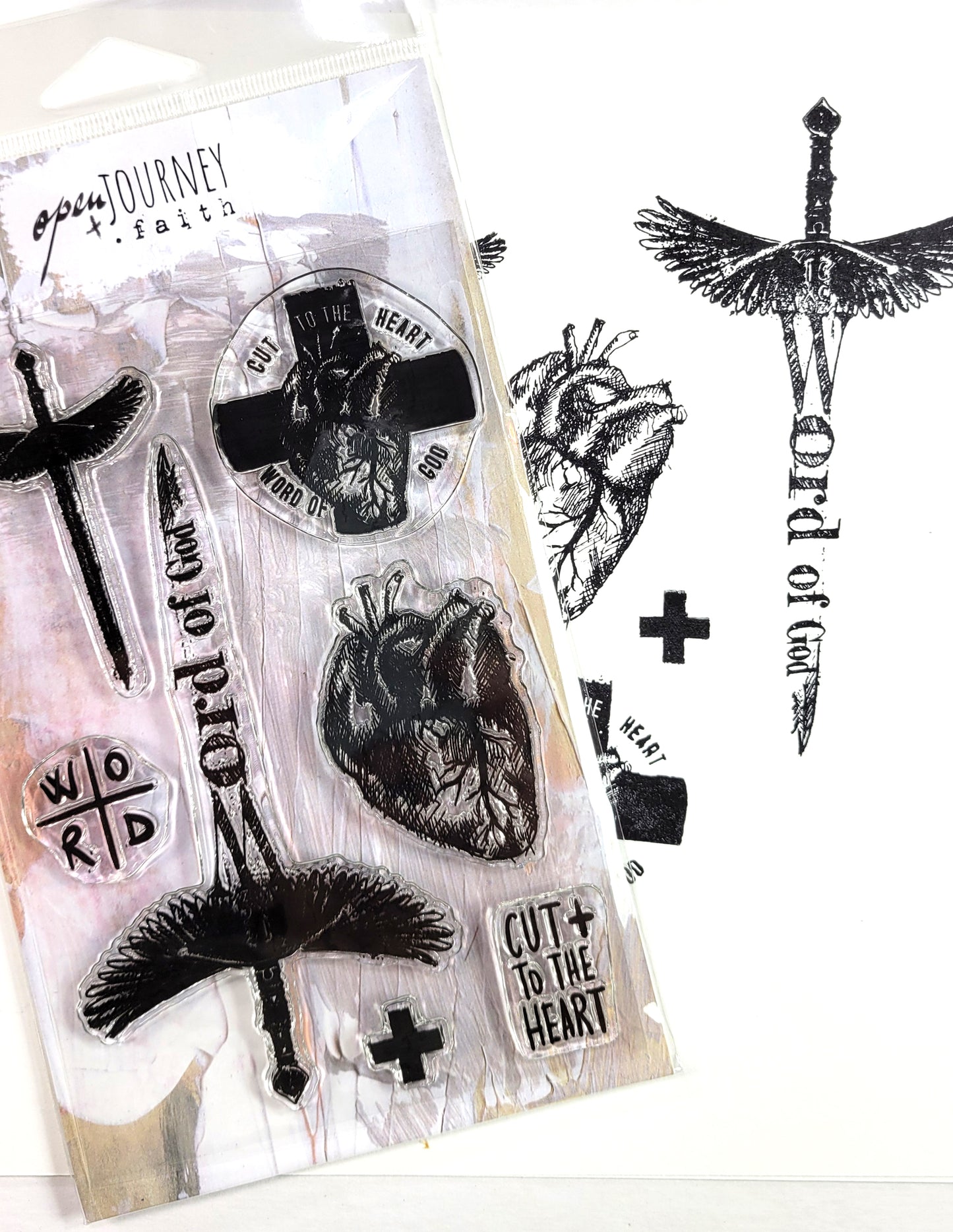 Heart Cut- stamp set