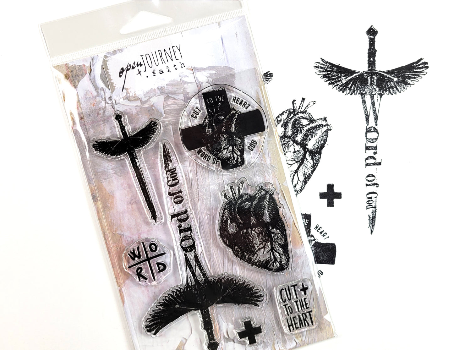 Heart Cut- stamp set