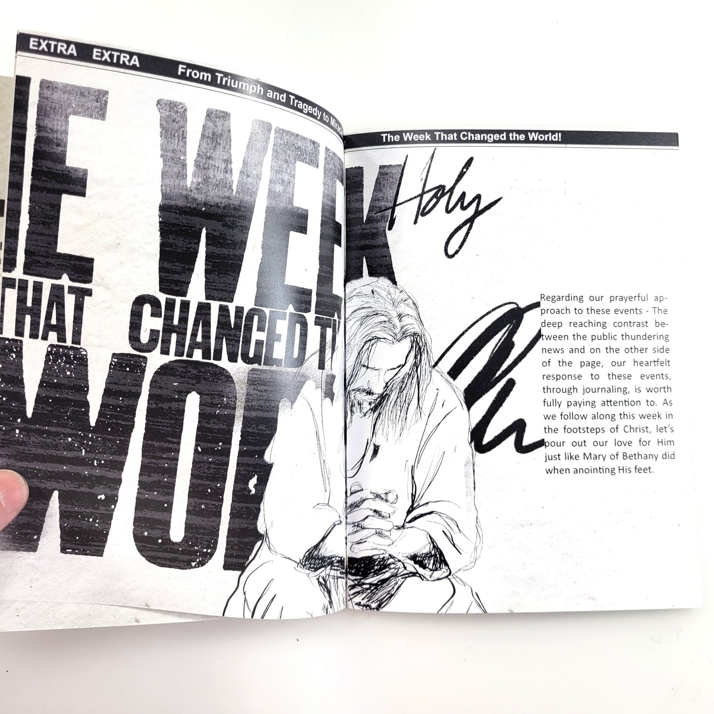 TAKE 4 - HOLY WEEK kit for Bible Journaling