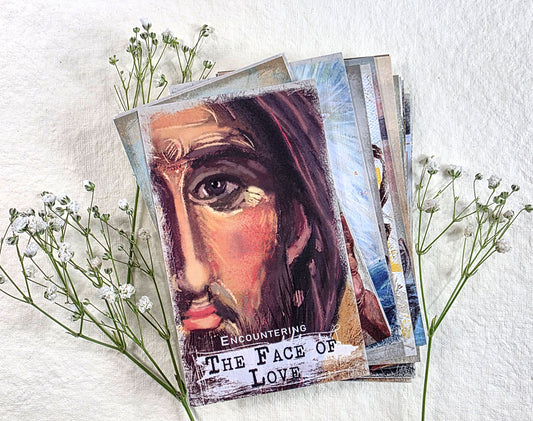 The Face of Love - set of 45 Bible Journaling Cards with prompts and Bible verses