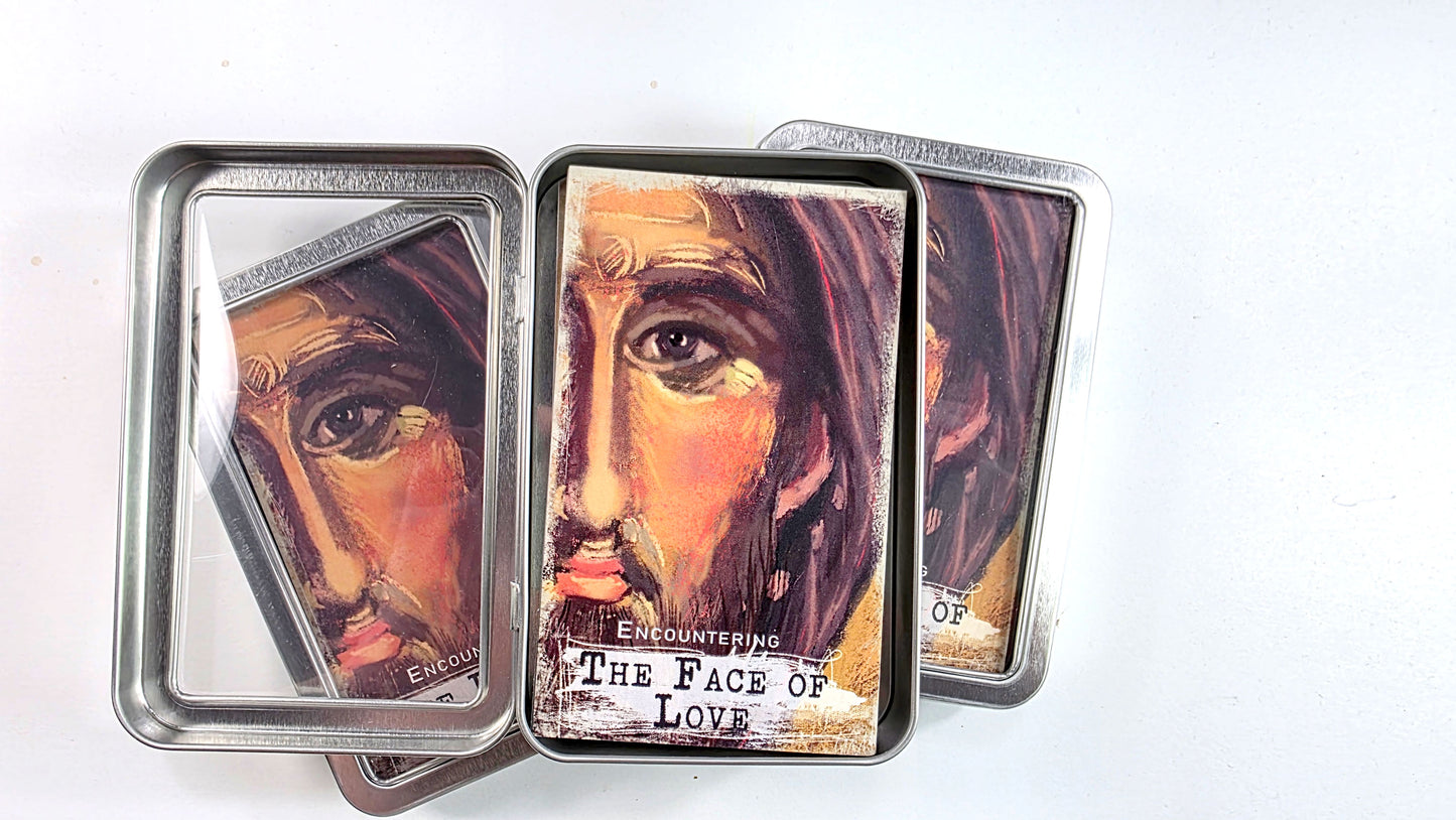 The Face of Love - set of 45 Bible Journaling Cards with prompts and Bible verses