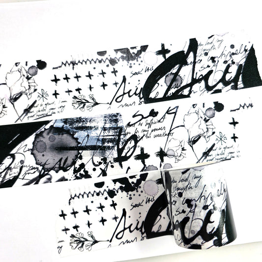 "My Grace is sufficient" WIDE washi tape