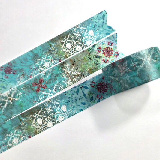 Teal tiles WASHI tape
