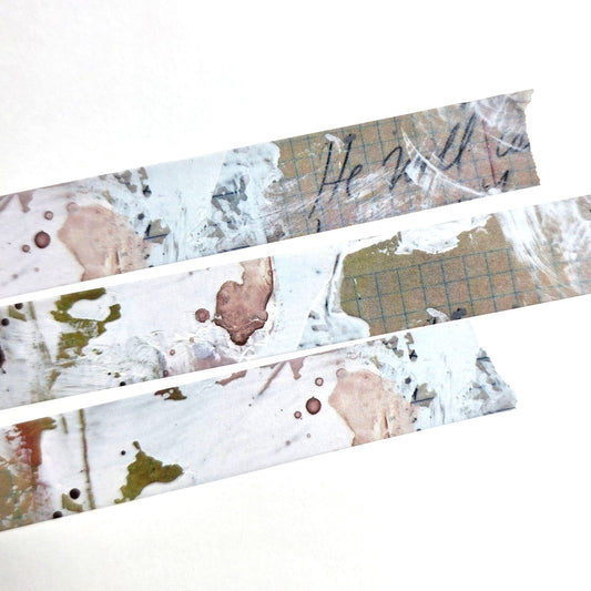 Mix media neutrals WASHI tape