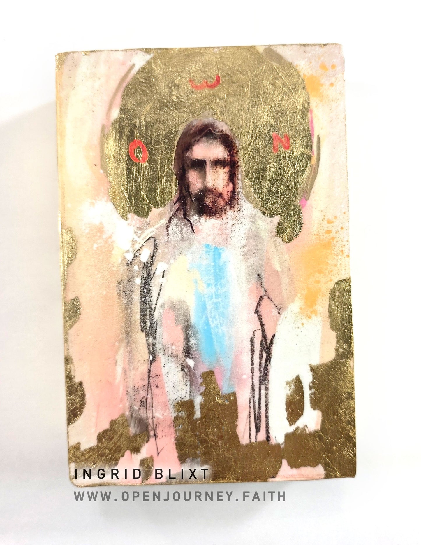 Jesus - mix media Icon