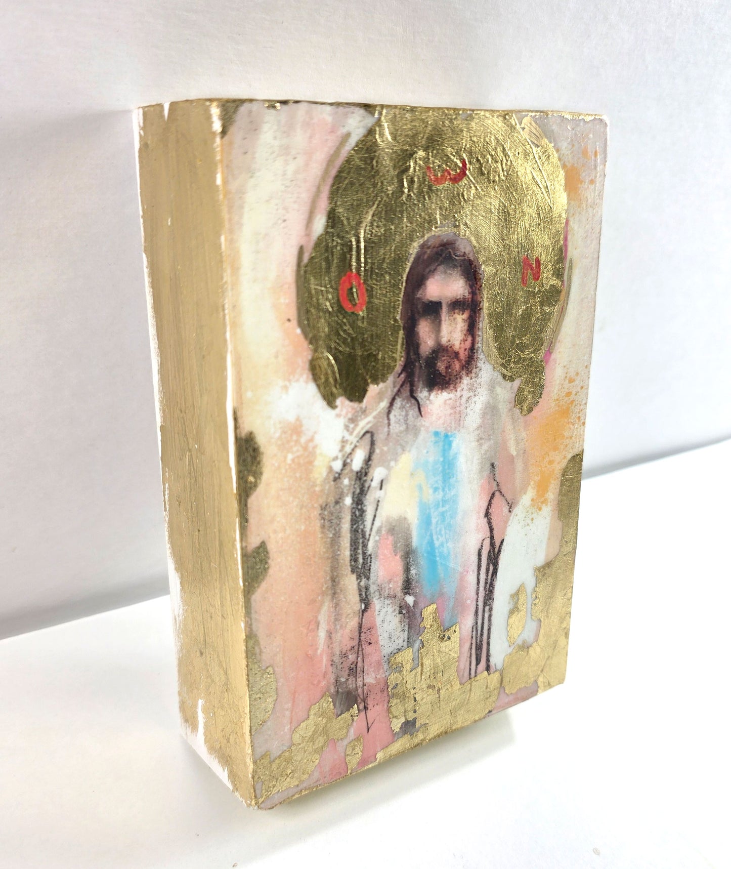 Jesus - mix media Icon