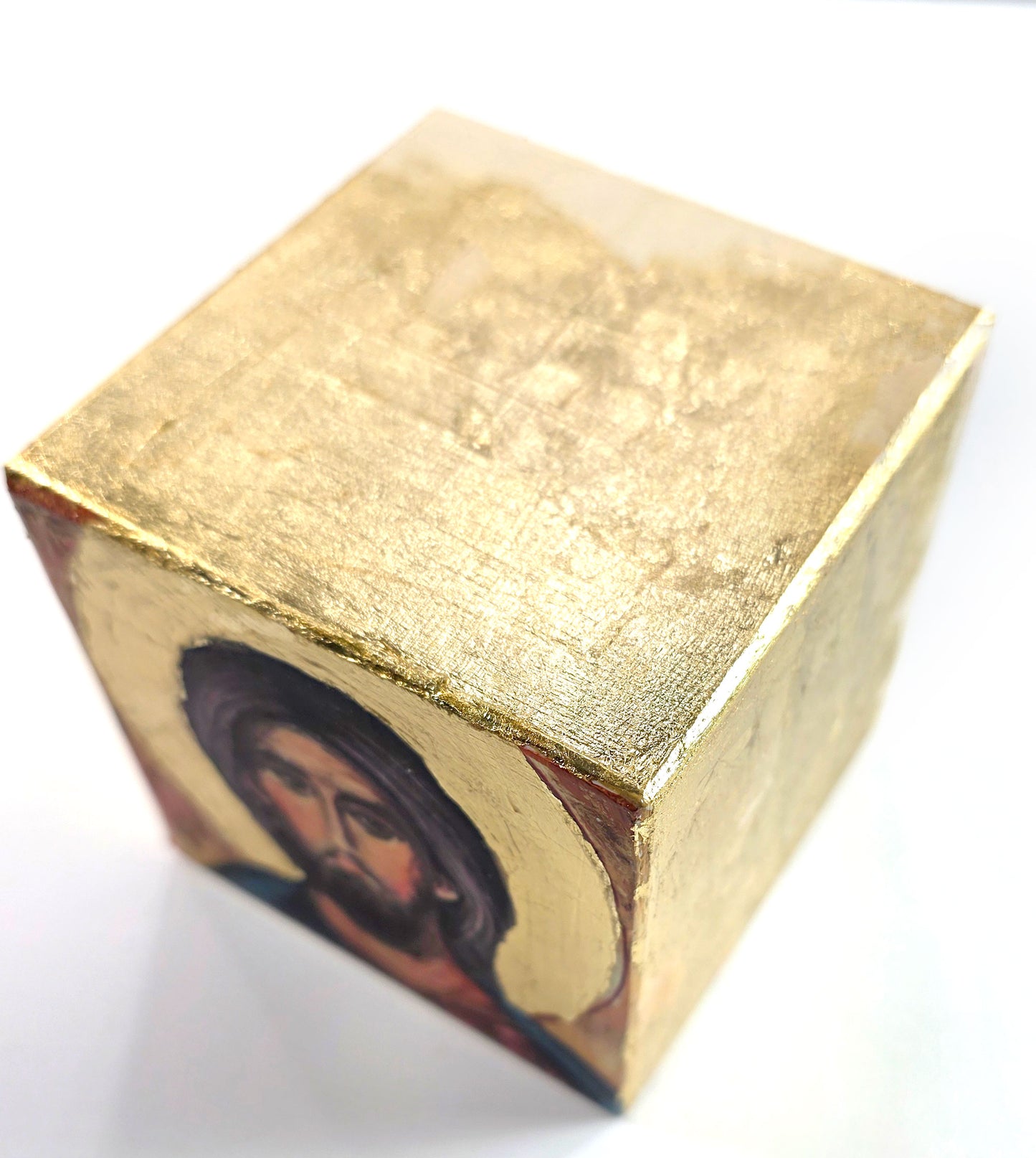 The Face of Love - mix media Icon