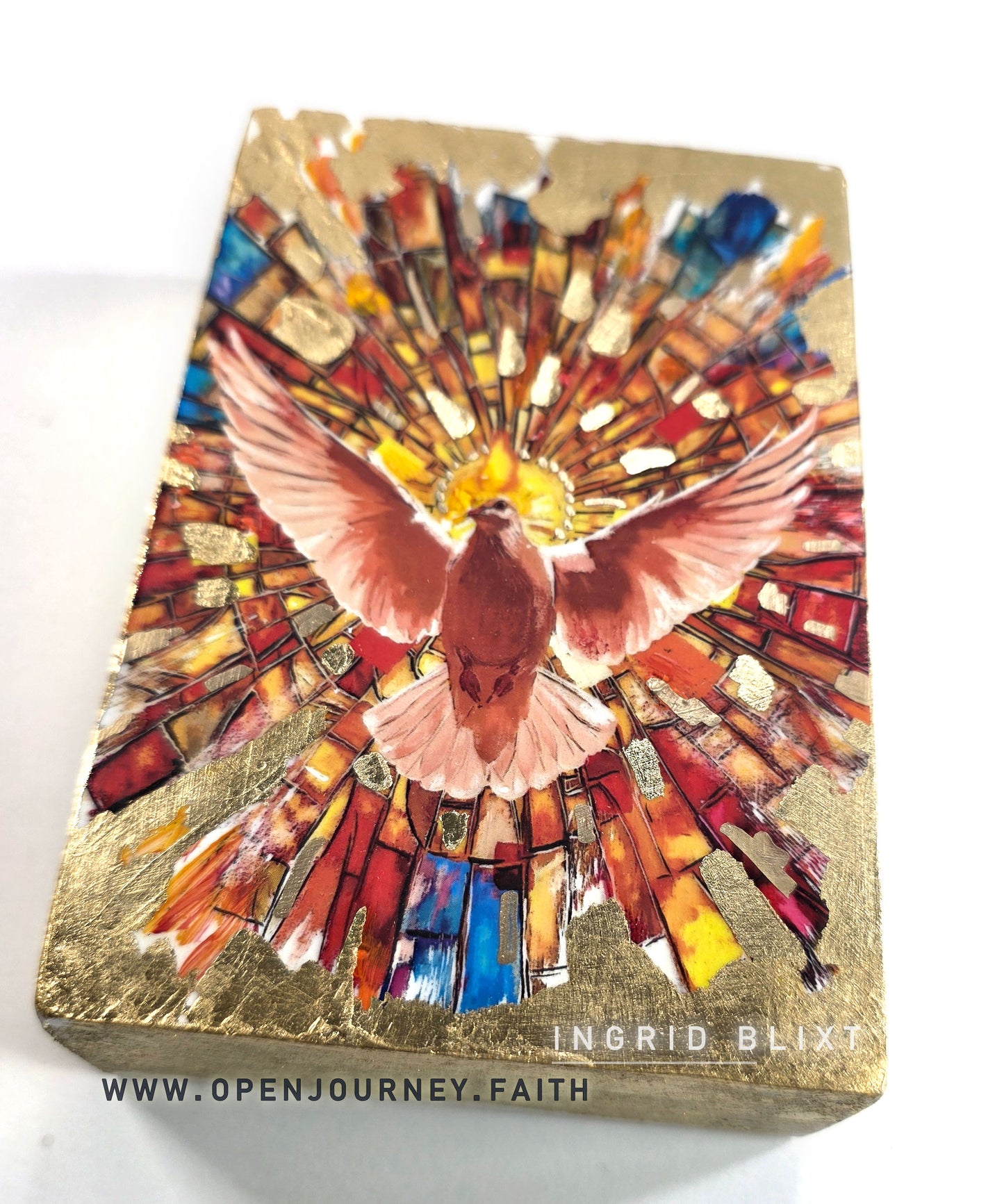 Holy Spirit - mix media Icon