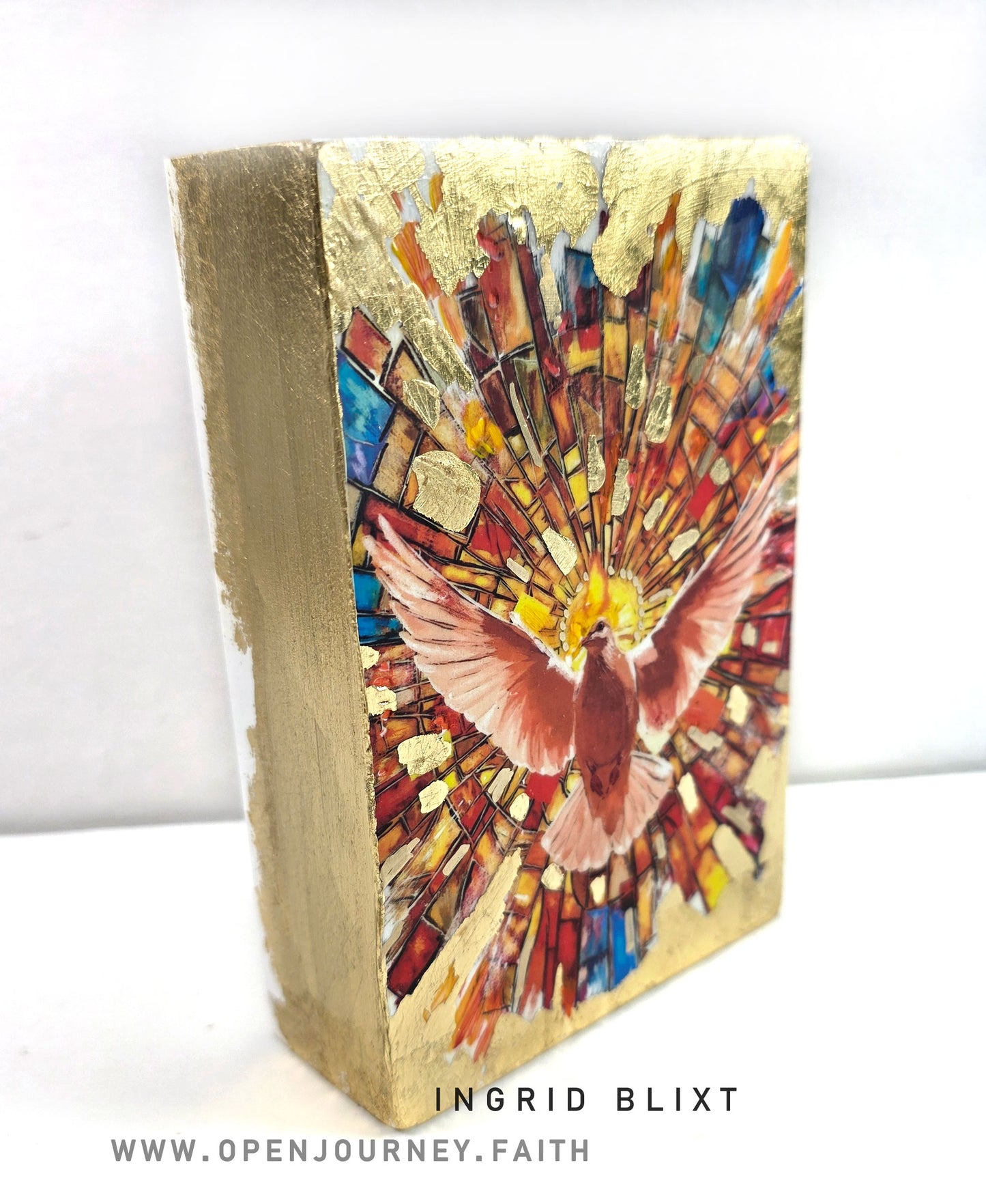 Holy Spirit - mix media Icon