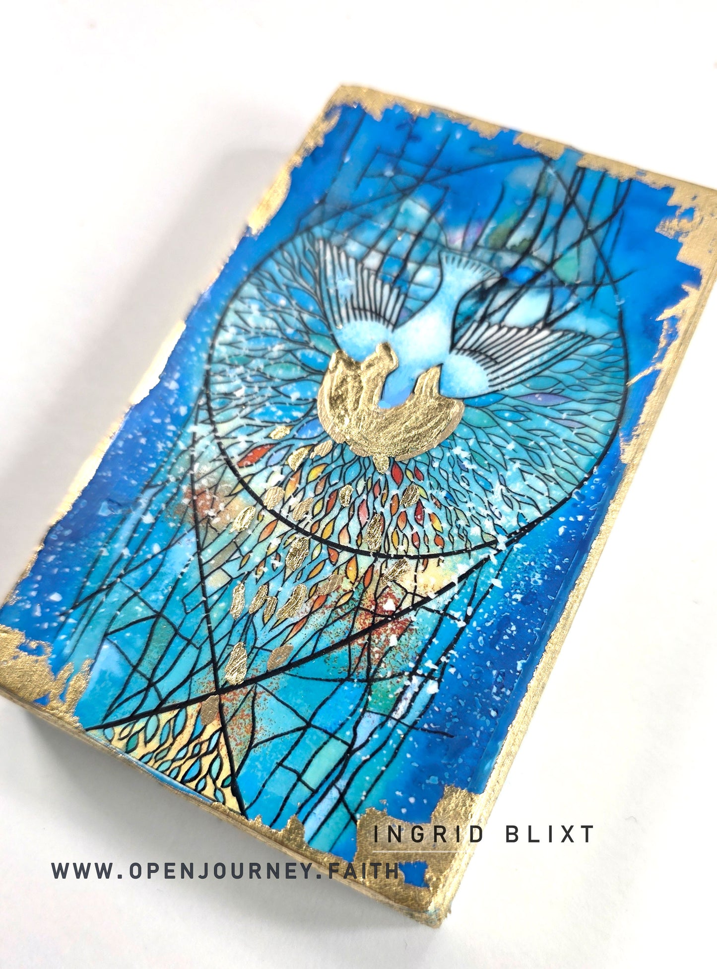 Come Holy Spirit - mix media Icon