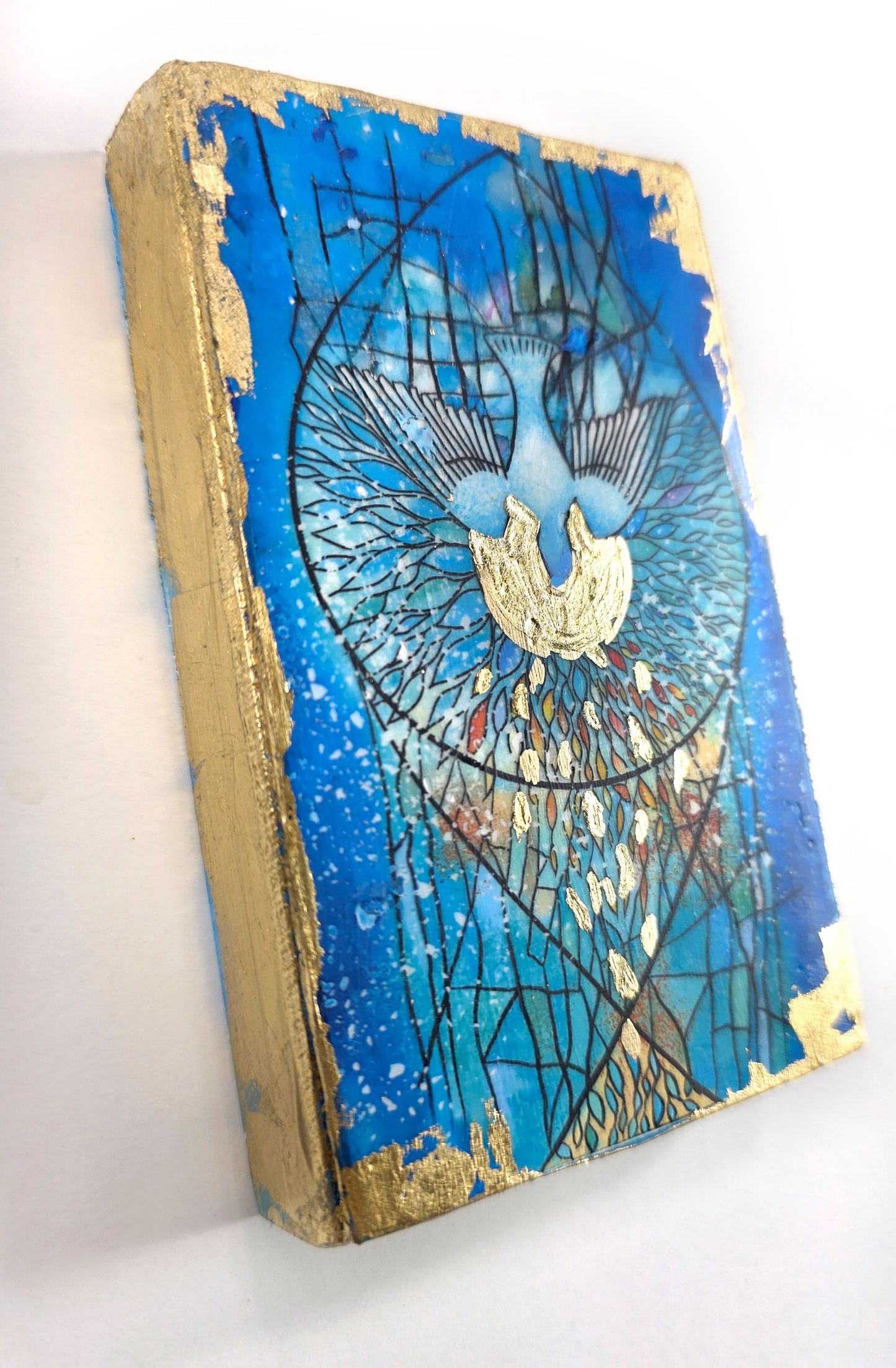 Come Holy Spirit - mix media Icon