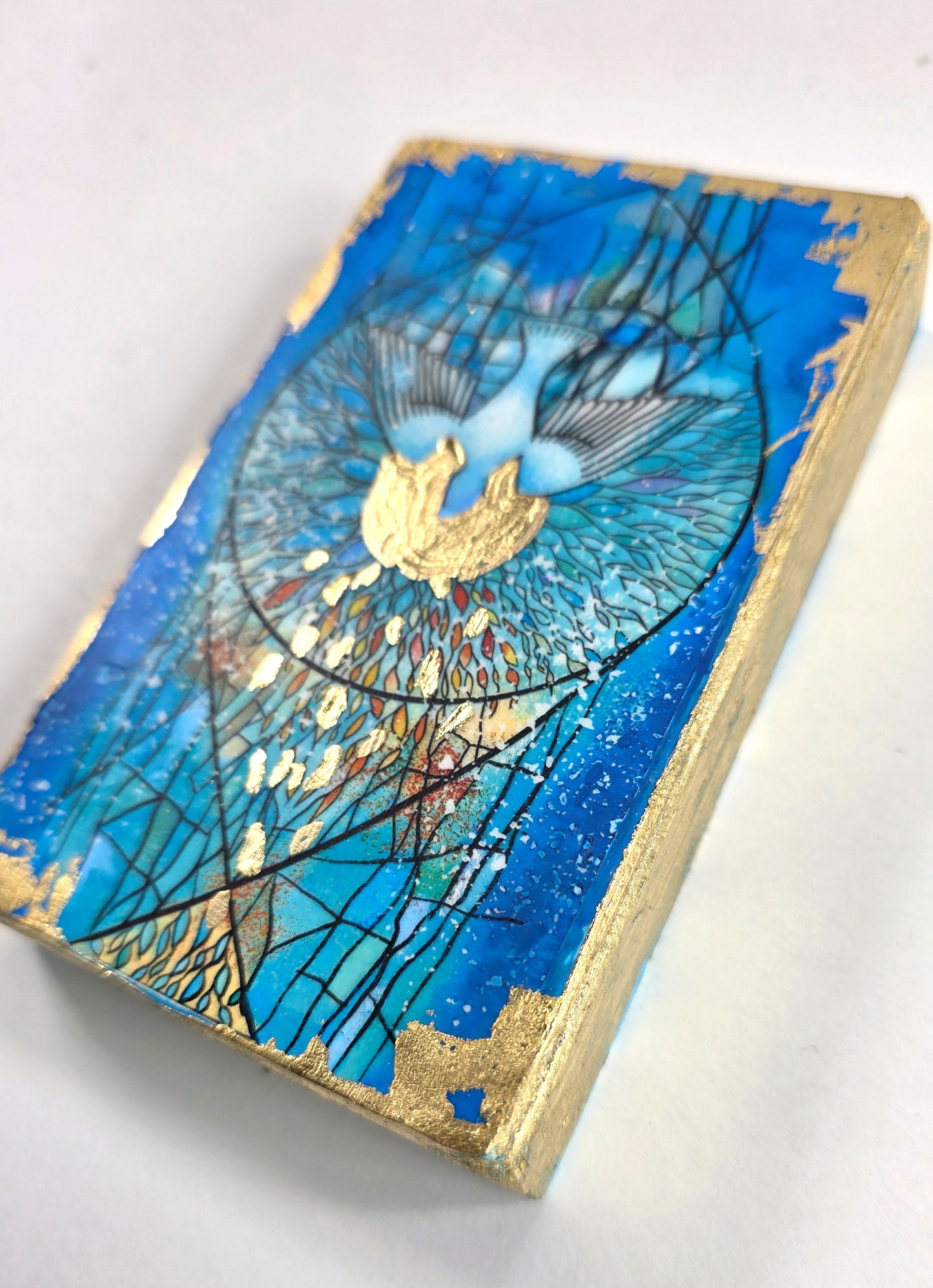 Come Holy Spirit - mix media Icon