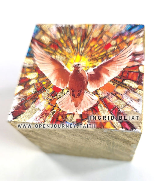 Holy Spirit - mix media Icon (small)