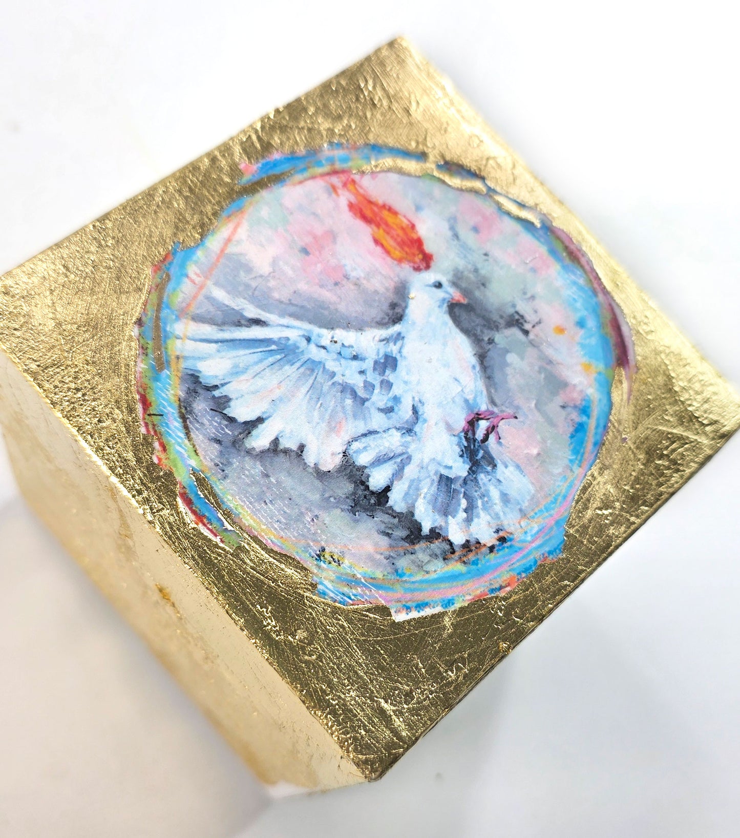 Holy Spirit - mix media Icon