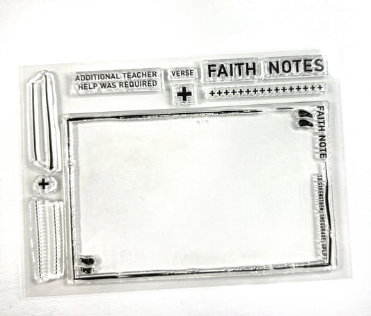 Faith Notes - stamp set