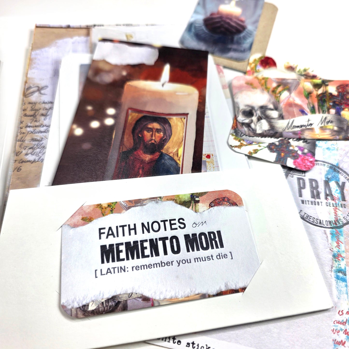 MEMENTO MORI - kit for Bible Journaling