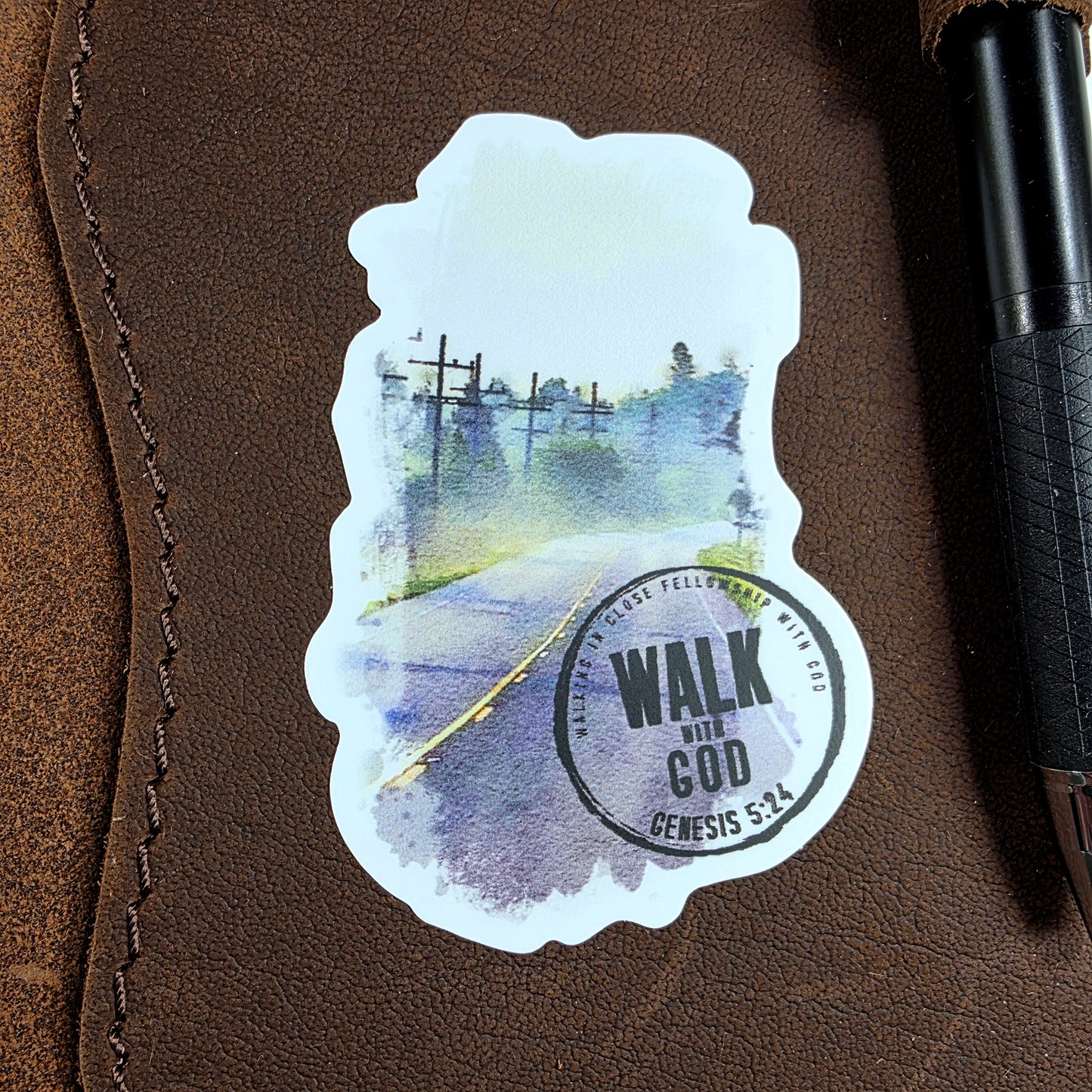 Walk with God (Mission)- sticker